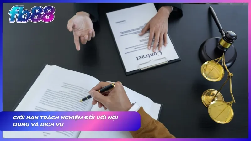 Giới hạn trách nhiệm đối với sự cố kỹ thuật và dịch vụ bên thứ ba