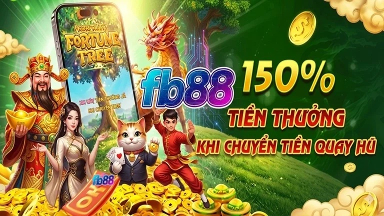 tặng 150% tiền thưởng khi chuyển tiền quay hũ bất kì